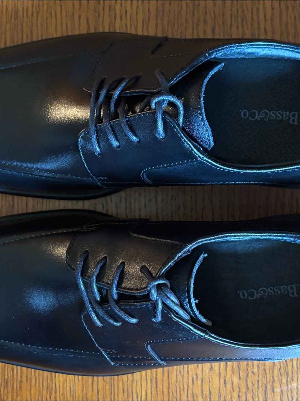 G.H. Bass & Co. Men’s Black Leather Oxfords Size 10.5